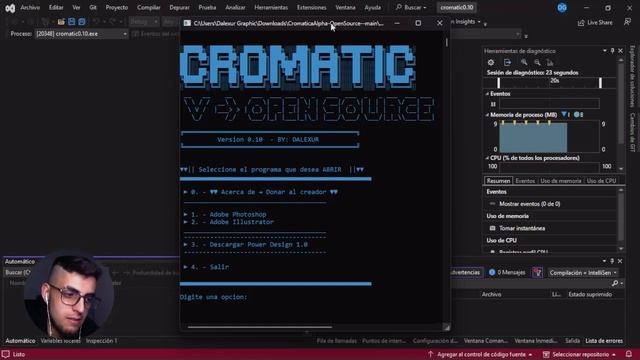 Abre proyectos de GitHub en Visual Studio 2023 - Cromatic OpenSource смотреть онлайн