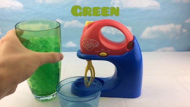 Putting Colorful Orbs In a Toy Mixer to Make Colorful Slimes, Children, Babies, Kids, Infants смотреть онлайн
