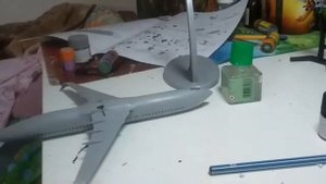 1/144 Boeing-737-800 звезда, сборка модели!
