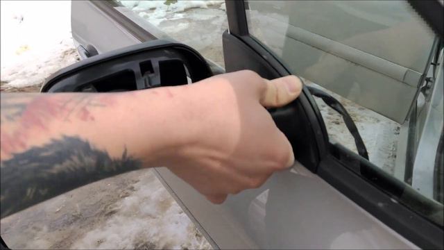 How to change side-view mirror/wing mirror on Peugeot 307 смотреть онлайн