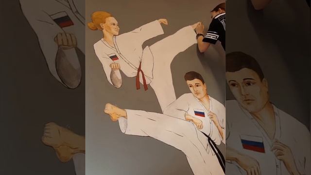 Роспись стен. От эскиза до реализации смотреть онлайн