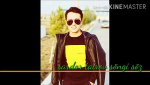 SARDOR  TAIROV SÕNGI SÕZ||САРДОР ТАИРОВ СОНГИ СОЗ