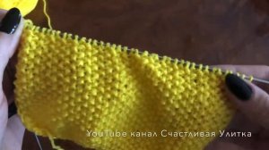 УРОК 62. САМЫЙ МЕЛКИЙ РИСУНОК СПИЦАМИ // ПУТАНКА или ПШЕНО