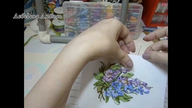 Оформляем вышивку в раму / Embroidery framing смотреть онлайн