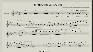 Forever & Ever - Sax Alto (Backing track and sheet music for saxophone)