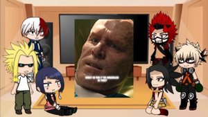 Class 1A react to Deku as DeadPool || Gacha React || MHA