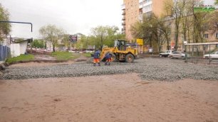 В Самаре продолжают ремонтировать улицу Советской Армии