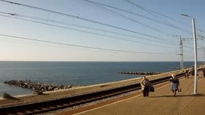 Адлер -Туапсе вдоль моря Эд4м HD