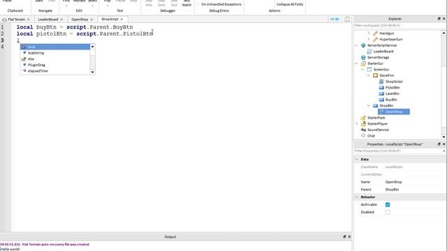 How to create a Shop in Roblox to buy weapons for your Players смотреть онлайн