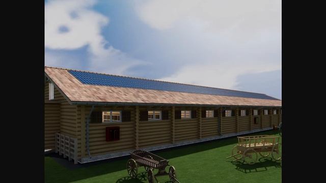 Особенности проектирования и строительства деревянных конюшен (Часть 1) смотреть онлайн