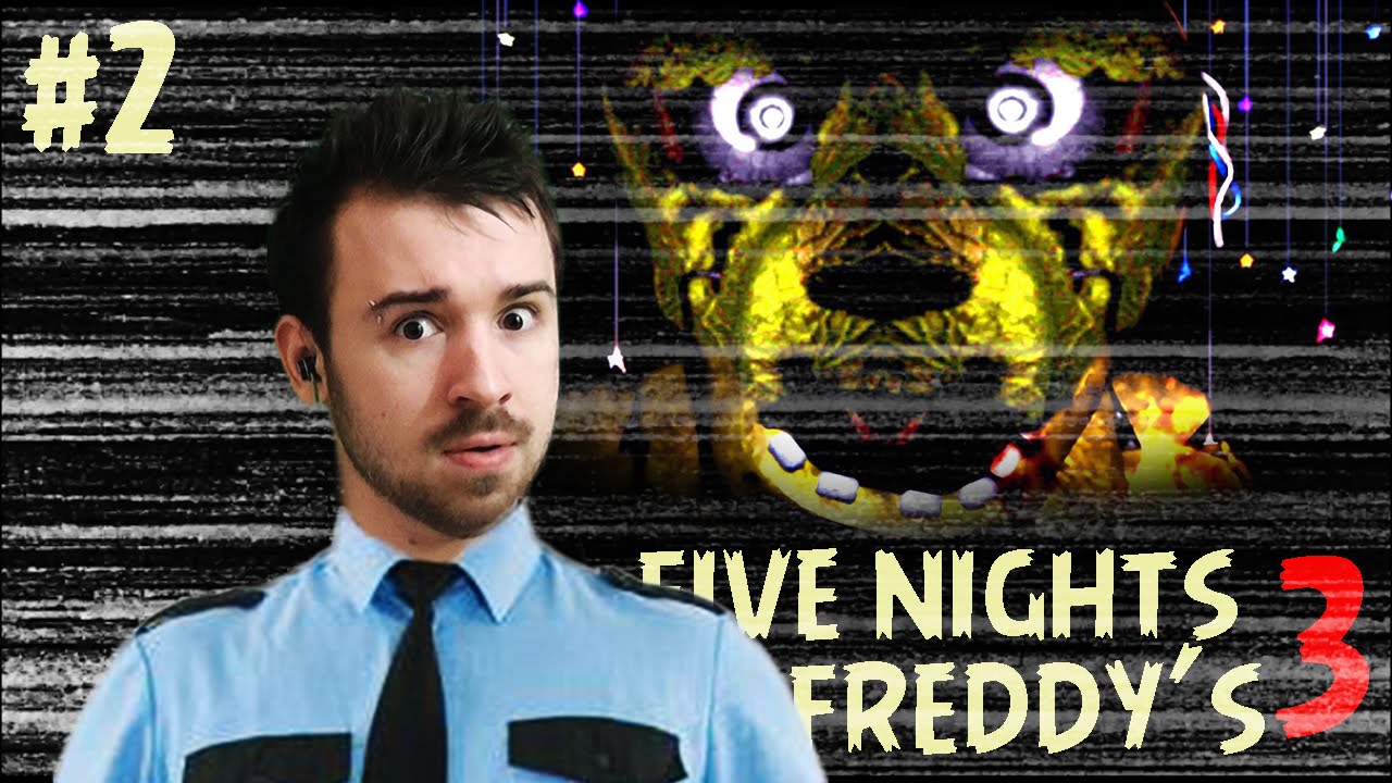 Прохождение Five Nights At Freddy's 3 #2 Ночь 3