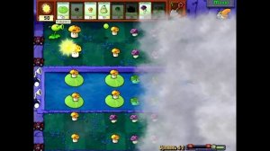 Растения против Зомби игра (PLANTS VS ZOMBIES) прохождение приключения 4-2