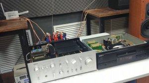 Снова Yamaha CA-S1 + SONY CDP -333esJ + Pioneer CS-F7000 + Lo-D HS-470 + Wharfedale 9.6