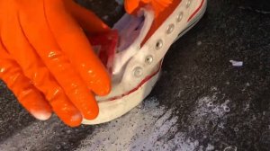 ЧИСТИМ БЕЛЫЕ КРОССОВКИ | CONVERSE ЗА 24 ГРН ? ? ?