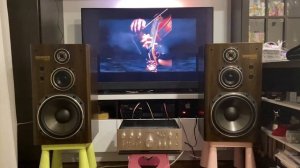 KENWOOD LS-990HG + TRIO KA-9300 TOP