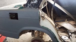 Painting VAZ 2107 - Покраска ВАЗ 2107