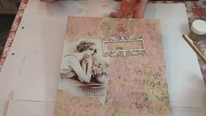 Панно в стиле "Микс-медиа". Подарок своими руками.
