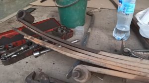 Ремонт рессоры Baw Fenix 1044 e3 часть два