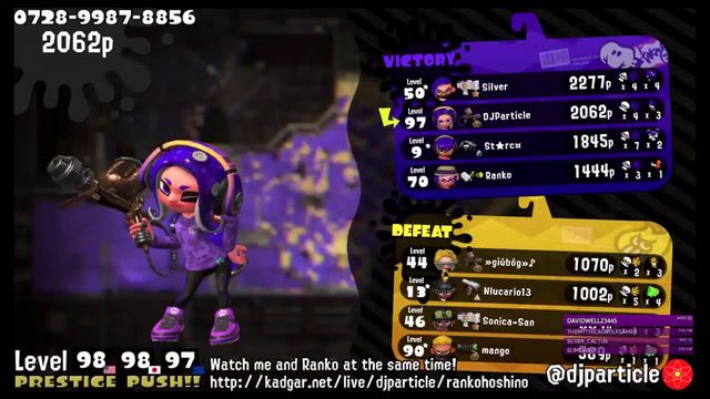 ParticlePlay #499 - Splatoon 2 #326: I STILL HAVE PRESTIGE PUSH TO FINISH! (fest. RankoHoshino) смотреть онлайн