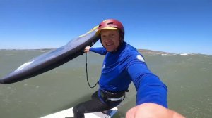 Казантип 2024! Гидрофойл F-One Eagle 790, мачта 95НМ, винг Cabrinha Mantis 3m., качает 18 м/с.