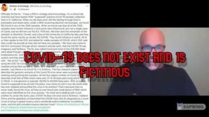 Dr. Derek Knauss: "COVID-19 Does NOT Exist And Is Fictitious"