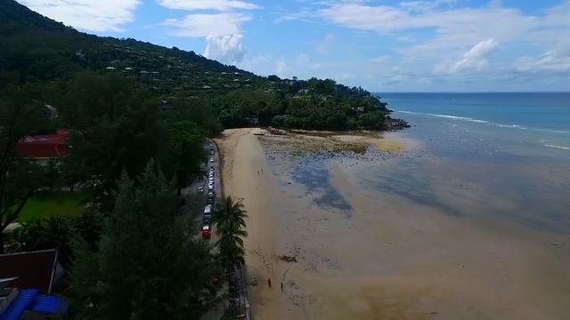 Пхукет, пляж Камала/Kamala Beach/АЭРОСЪЁМКА/Тайланд/