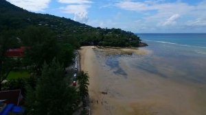 Пхукет, пляж Камала/Kamala Beach/АЭРОСЪЁМКА/Тайланд/