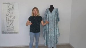 Обзор платья в стиле бохо по выкройке из журнала Boutique 07/2021