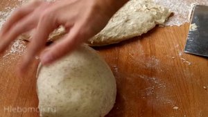 Хлеб без замеса на закваске