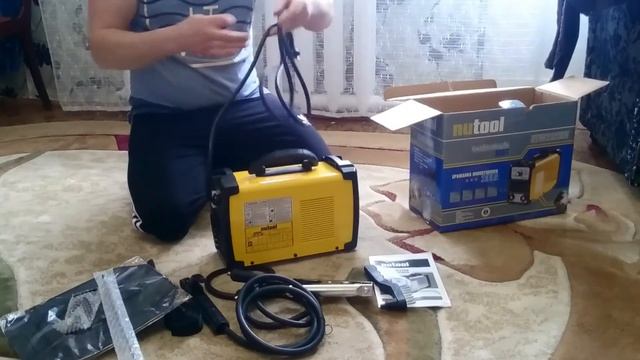 Супер сварка!Kemppi рядом не стоял!!! nutool NTW 202INV сварочный аппарат инвертор ! смотреть онлайн