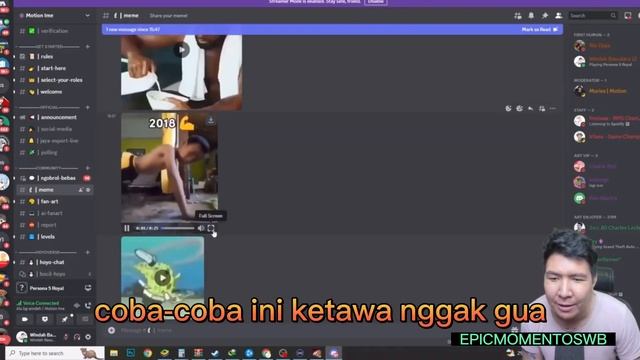 WINDAH BASUDARA JADI CHANNEL REACT MEME ???? [ Brando chill & games] смотреть онлайн