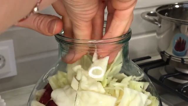 Капуста "Пелюстка"/ Легкая и вкусная закуска!