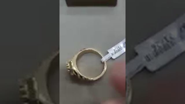 VIDEO ANILLO RELOJ ROLEX CIRCONITA HOMBRE ORO 18K