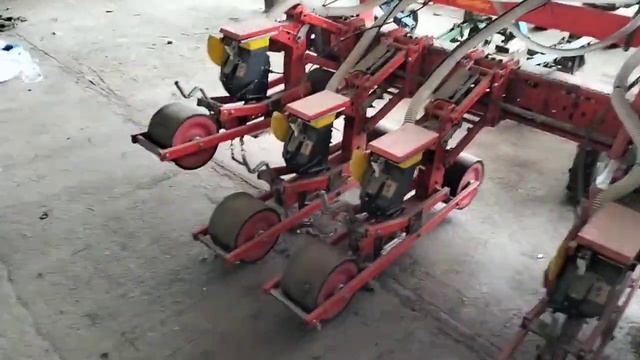 Овощная сеялка точного высева MaterMacc MSO 8 рядная экспресс-обзор от Константина Сорокина