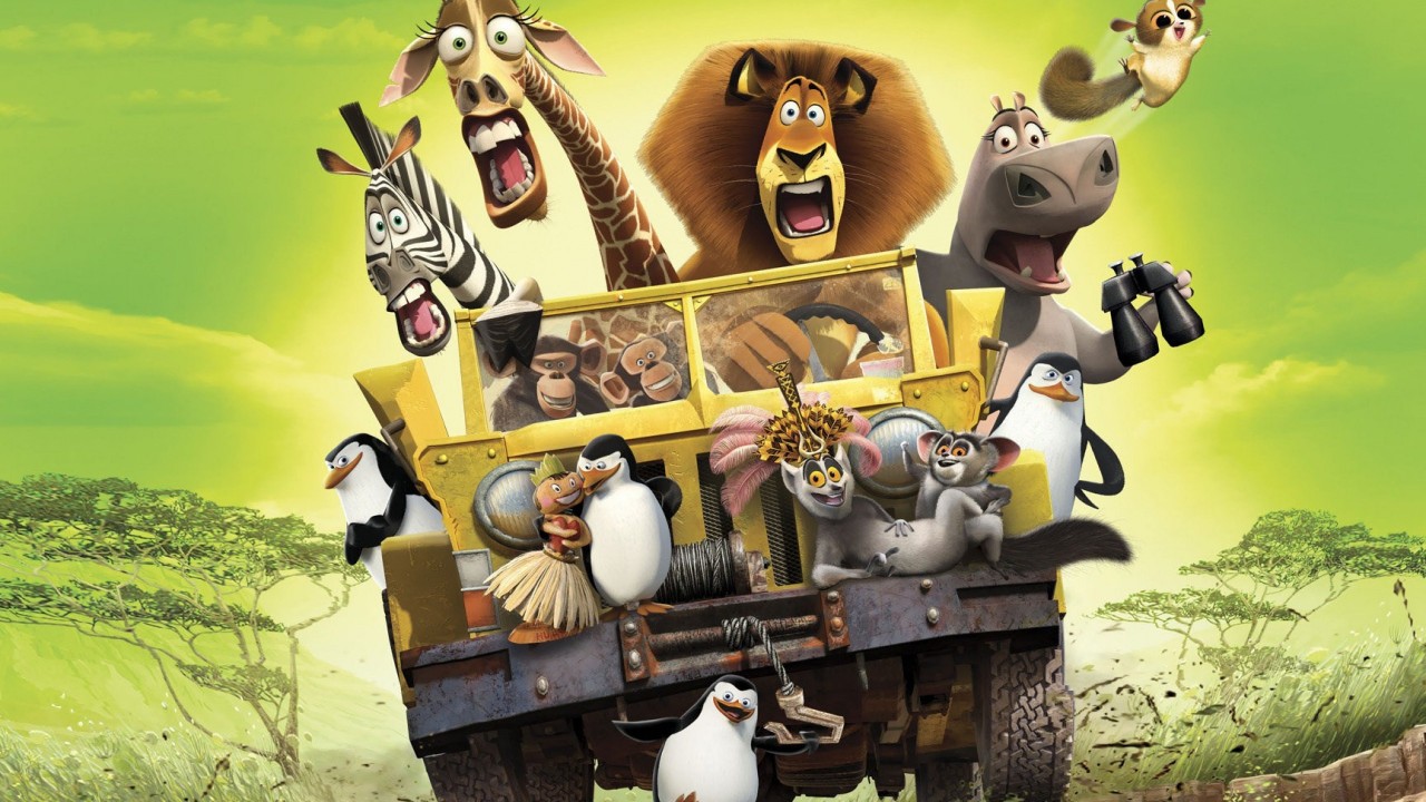 Мадагаскар DreamWorks Полностью Все Катсцены