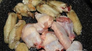 Крылышки куриные жареные