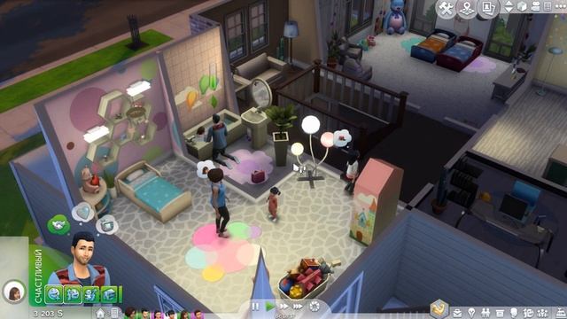 The Sims 4 Родители | Прокачиваем общение - #12 смотреть онлайн