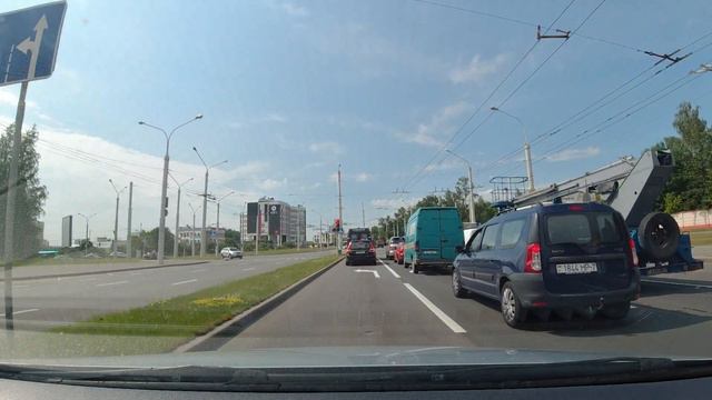 Экзамен в ГАИ / Изучаем улицы на МАРШРУТЕ ГАИ Семашко / Дзержинского - Гурского