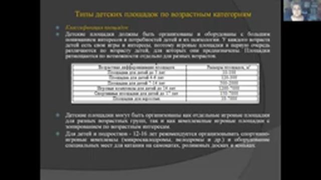 МАФ Раздел 4 Лекции 7-8 Типология детских игровых площадок