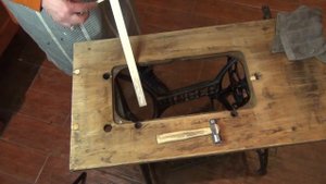 Реставрация мебели с тканью Часть 1 Подготовка мебели к реставрации