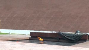 Вечный огонь в Москве, у Кремлёвской стены