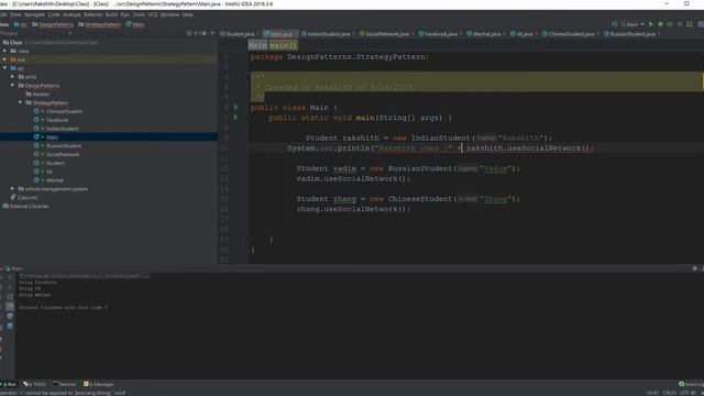 Strategy Design Pattern In Java explained in easiest way with example.