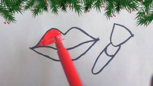 Bolalar Uchun lab Rasm Chizish / Drawing Lips for Children / Рисование губ для детей / 畫畫 / ڈرائنگ