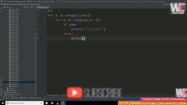 #52 ||  "*" STAR PATTERN|| in | PYTHON | Programming Language