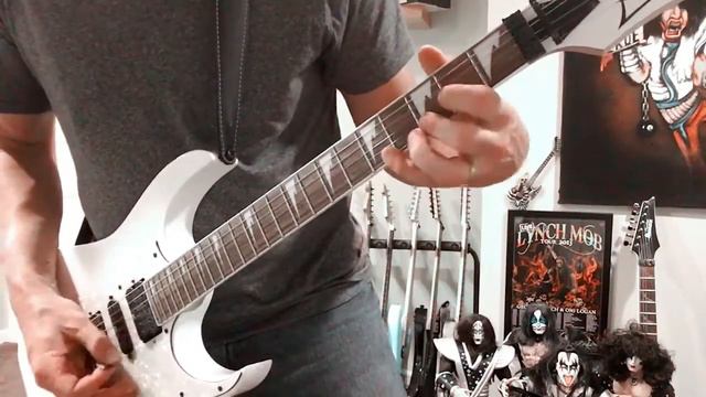 Guitar Cover - Manic Monday - The Bangles - Hard Rock Guitar Version - Ibanez RG350DX смотреть онлайн