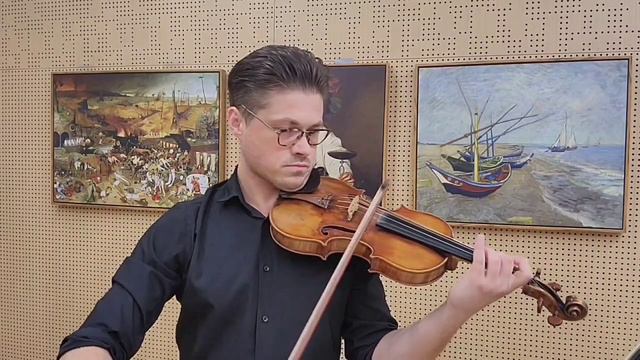 #100recordings Telemann Fantasia for Violin Solo No. 5 смотреть онлайн