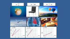 Разбор задач на гидростатическое давление и давление газов
