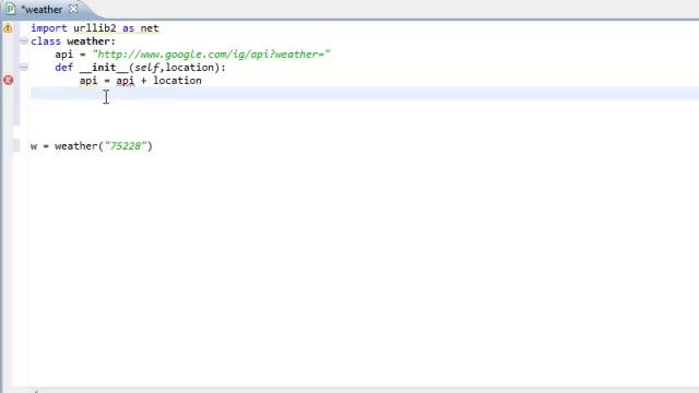 Python - Google Weather Class - Part 1 смотреть онлайн