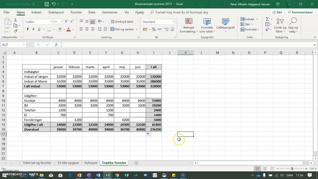 Excel 11: Trække formler смотреть онлайн