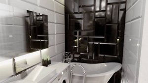 Зд обзор ванной комнаты